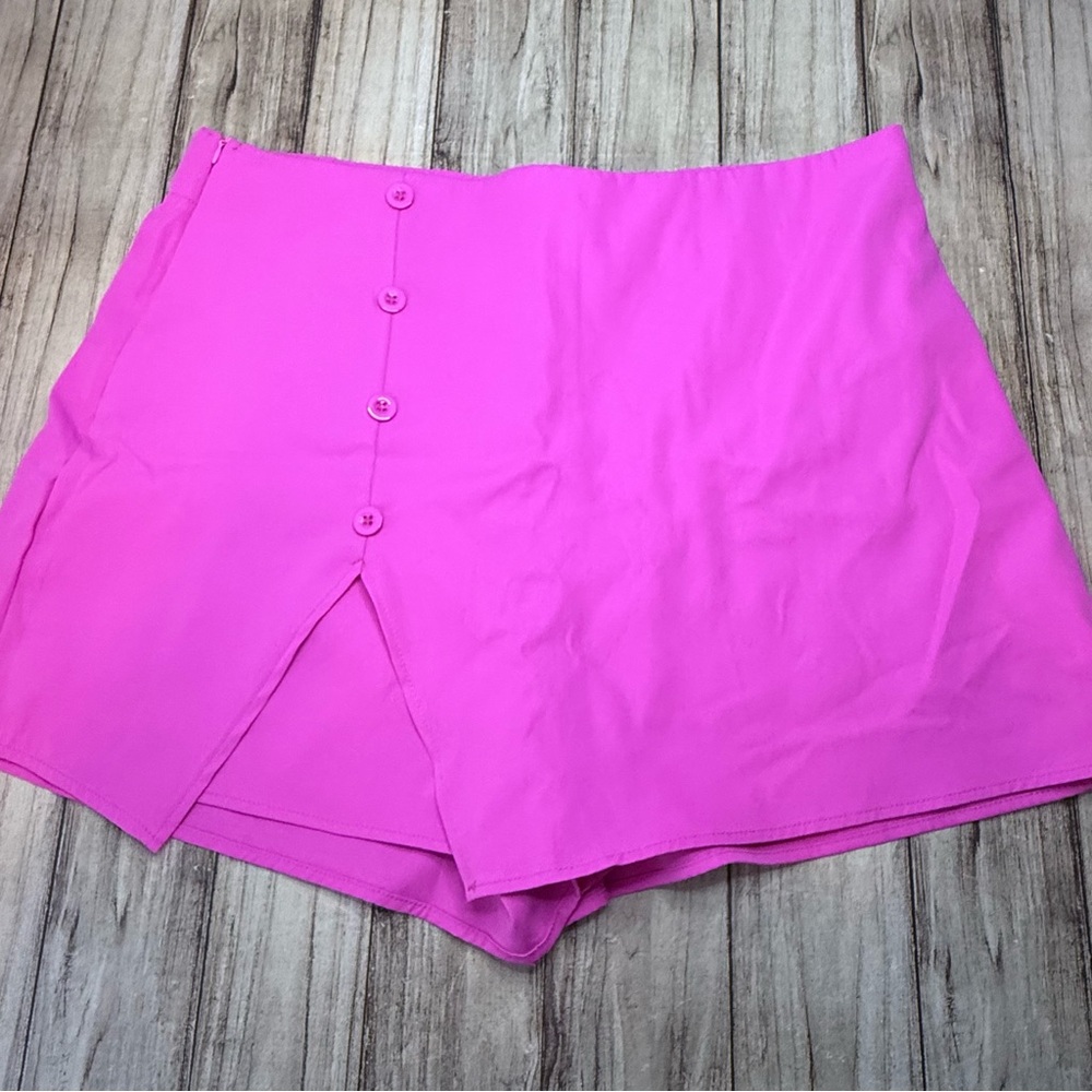Hot Pink Women's Skort